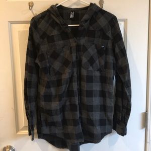 Fox Black/Grey Flannel